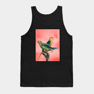 The Birds and the pink sky II Tank Top